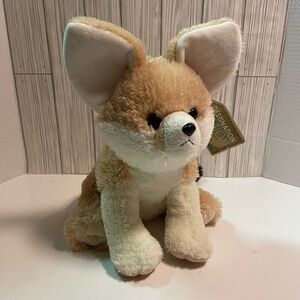 Destination Nation Aurora Fennec Fox 12” Sitting Plush